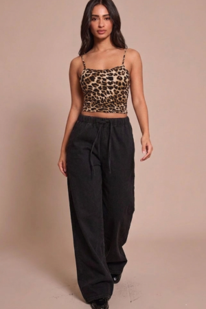 LEOPARD PRINT CAMI TOP